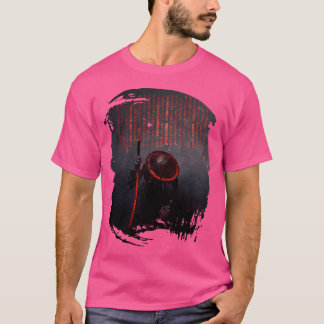 Samurai - Japanischer Krieger mit schwertgetragene T-Shirt