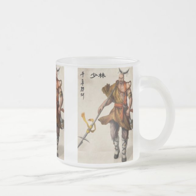 SAMURAI-KAFFEE-TASSE MATTGLASTASSE (Rechts)