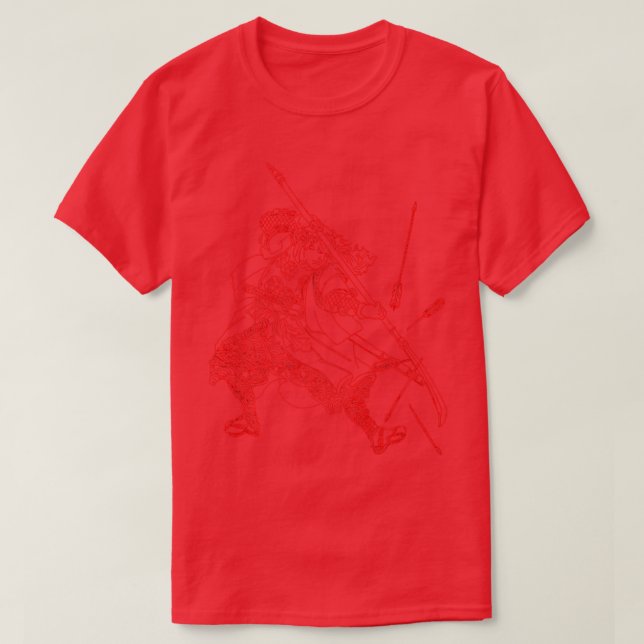 Samurai Kampf T-Shirt (Design vorne)