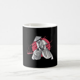 Samurai katana kaffeetasse