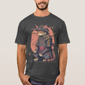 Samurai-Katze T-Shirt