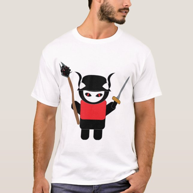 Samurai Kitty T-Shirt (Vorderseite)