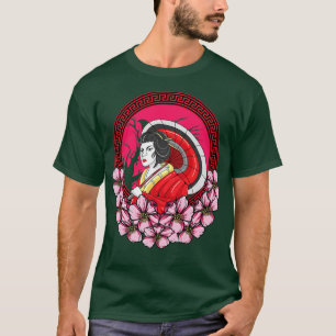 Samurai-Krieger Bushido-Code Japanisches Schwert M T-Shirt