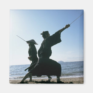 Samurai-Krieger, die 9 sich angreifen Magnet
