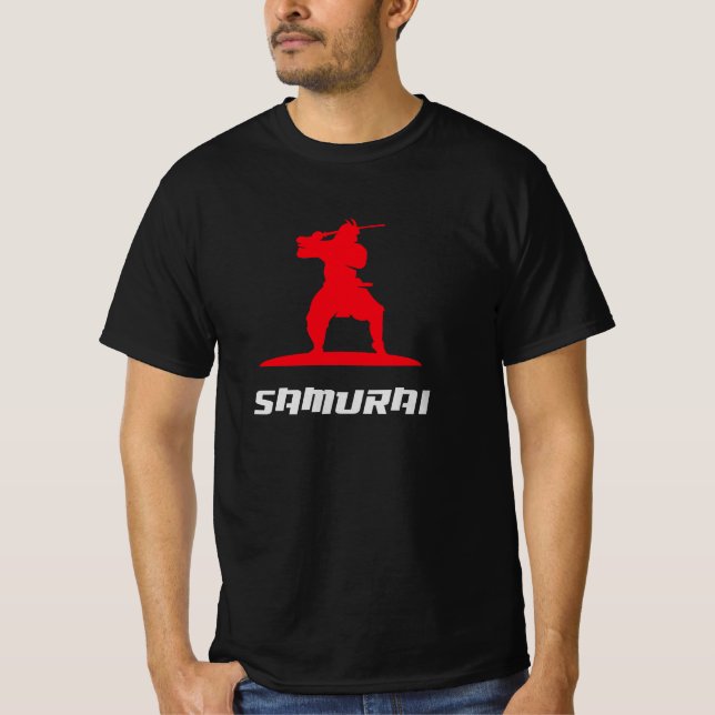 Samurai-Krieger Katana Ronin T-Shirt (Vorderseite)