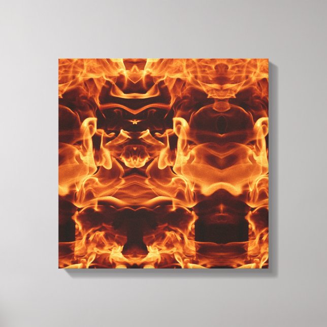 Samurai-Krieger Leinwanddruck (Vorderseite)