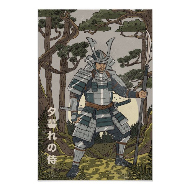 Samurai-Krieger  Poster (Vorderseite)