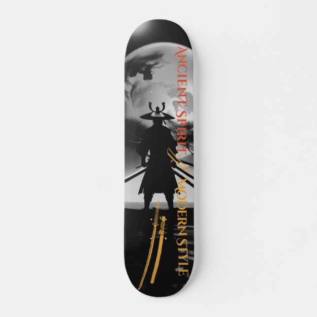 Samurai-Krieger Skateboard (Vorne)