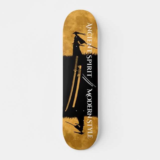 Samurai-Krieger Skateboard (Vorne)