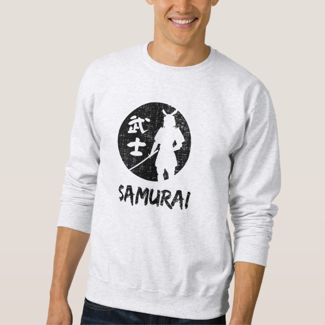 Samurai-Krieger  Sweatshirt (Vorderseite)