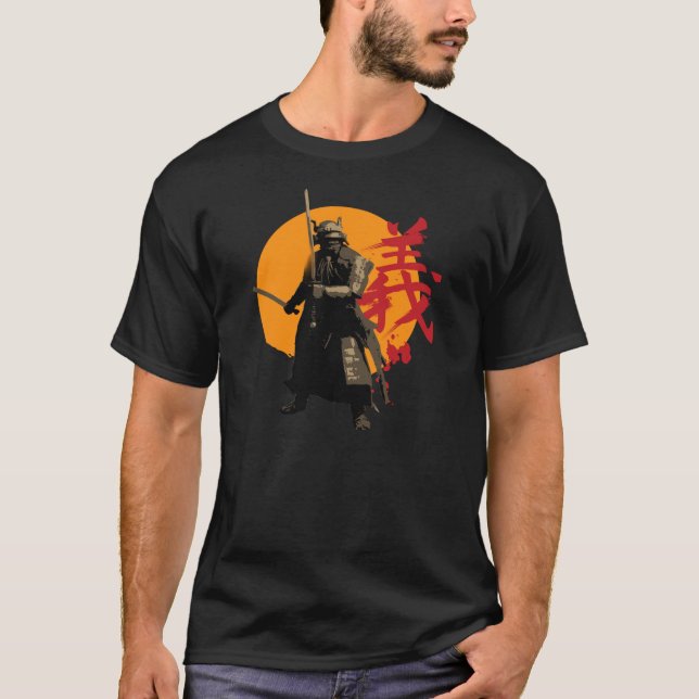 Samurai-Krieger-T - Shirt (Vorderseite)