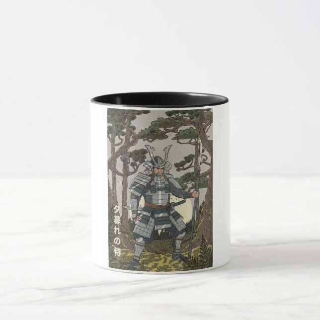Samurai-Krieger  Tasse (Zentrum)