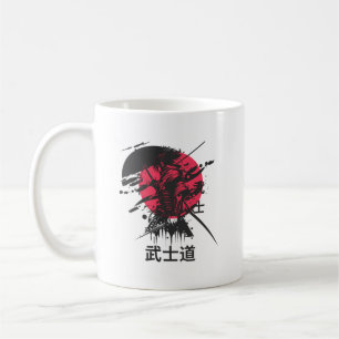 Samurai-Krieger-Tasse – Bushido-Code-Design Kaffeetasse