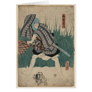 Samurai-Kunst von Japan circa 1800s