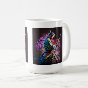 Samurai-Malerei Klassischer Becher, 0,44 l  Kaffeetasse
