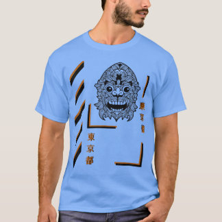 Samurai-Mandala-Sommer-Stil-Spaßbekleidung T-Shirt