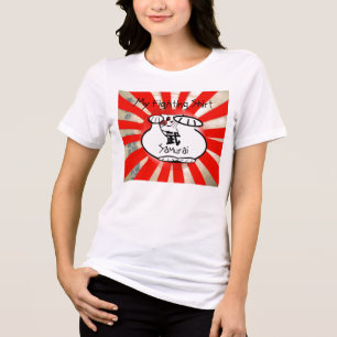 Samurai Maneki Neko Kämpfen Shirt