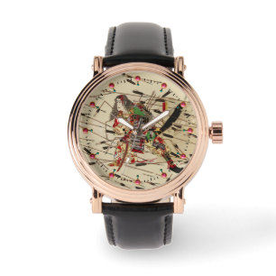SAMURAI MASATSURA BEKÄMPFT SICH IN DER ARROWS-DUSC ARMBANDUHR