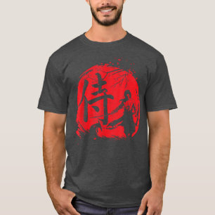Samurai Mask Shirt Samurai Schwerter Bushido Samur
