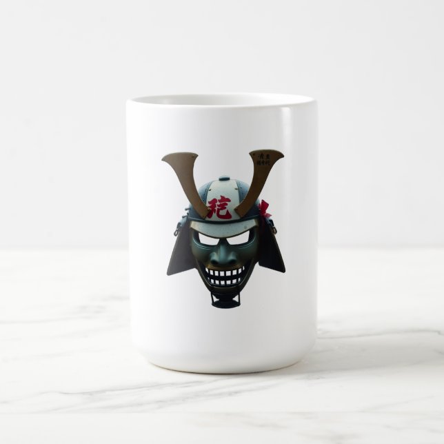 Samurai-Maske Kaffeetasse (Mittel)