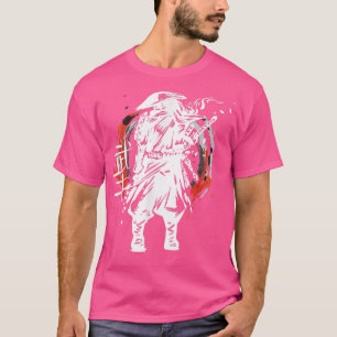 Samurai-Maske-Shirt Samurai-Schwerter Bushido Samu T-Shirt