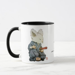 Samurai-Maus in Tatehiza Tasse