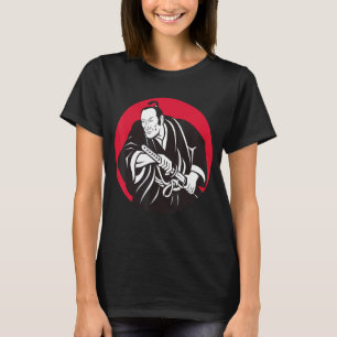 Samurai Mittelalterliches Shogun Militär des japan T-Shirt