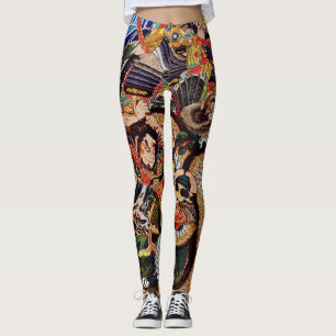 Samurai-Mords-Tiere Leggings