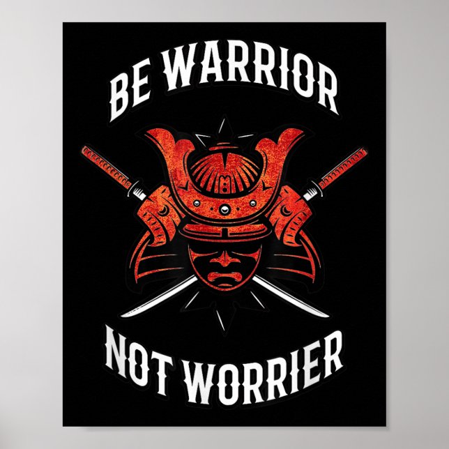 Samurai Motivation, Musashi Srit  Poster (Vorne)