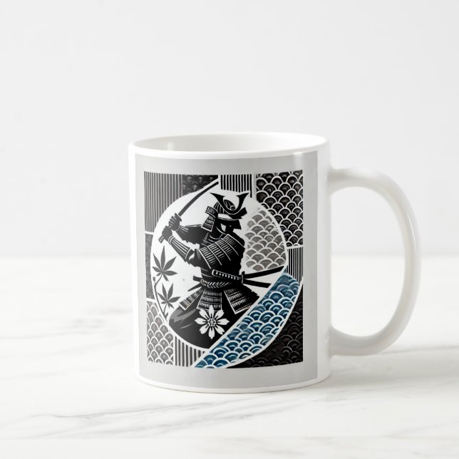 Samurai Mug Kaffeetasse (Rechts)