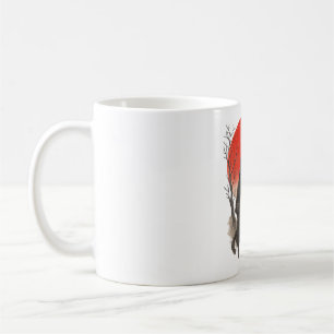 Samurai Ninja Katze Krieger UFO Japanische Anime L Kaffeetasse