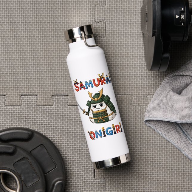 Samurai Onigiri Trinkflasche (Fitnessstudio (gedreht))