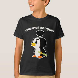 Samurai-Pinguin T-Shirt