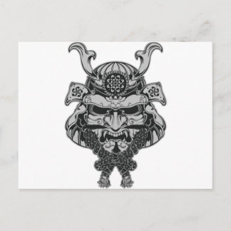 Samurai Postkarte