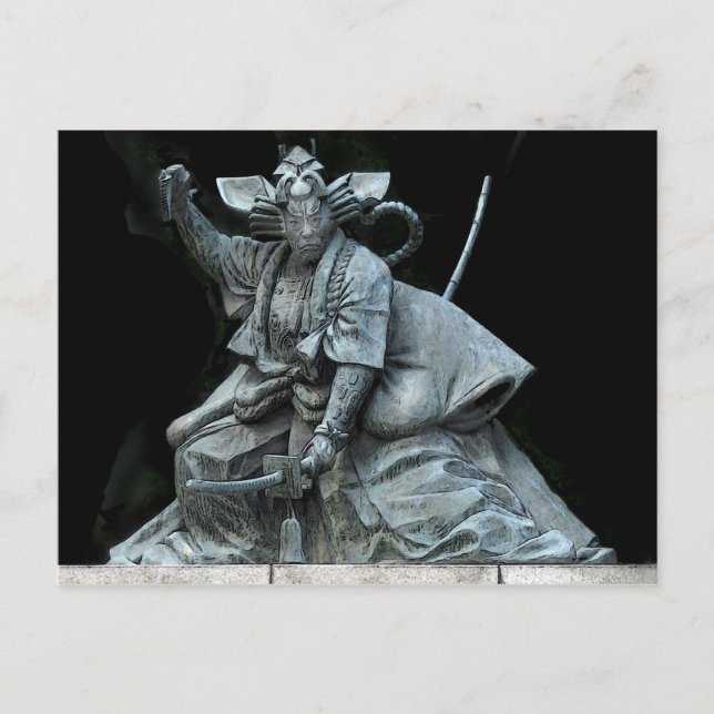 SAMURAI POSTKARTE (Vorderseite)