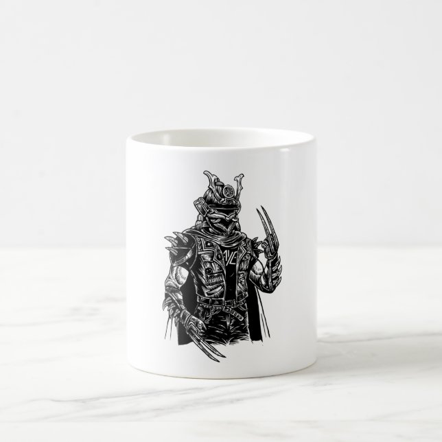 Samurai Punk Kaffeetasse (Mittel)