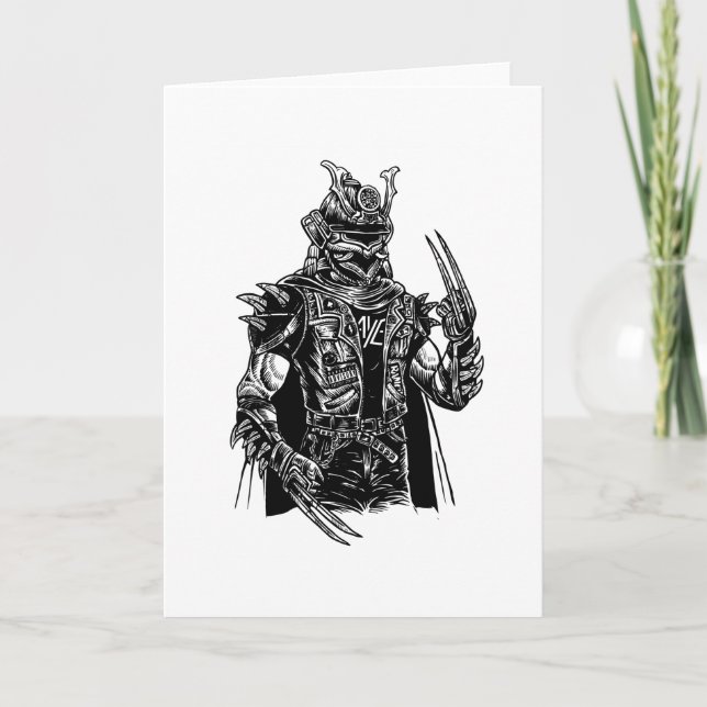 Samurai Punk Karte (Vorderseite)