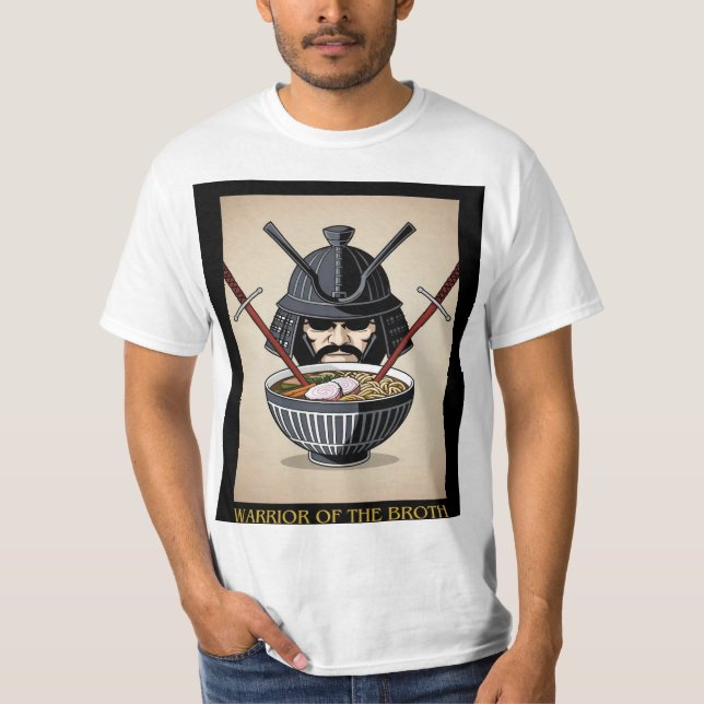 Samurai Ramen T - Shirt - Krieger des BrotT-Shirts (Vorderseite)
