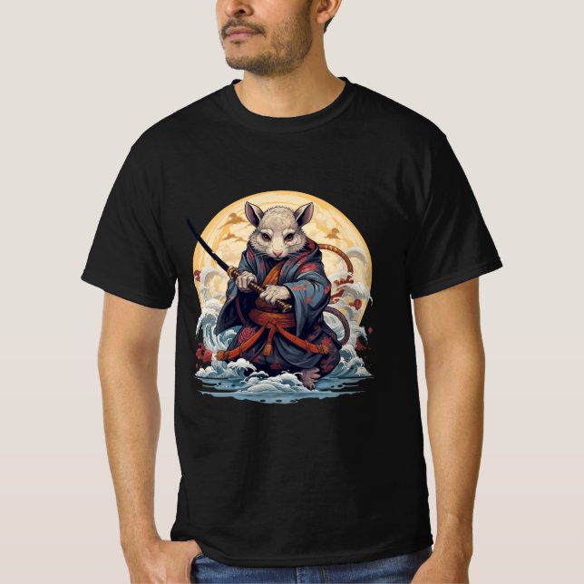 Samurai Rat Men's T-Shirts (Vorderseite)