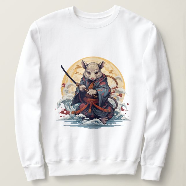 Samurai-Ratte Damen Hoodies & Sweatshirts (Design vorne)