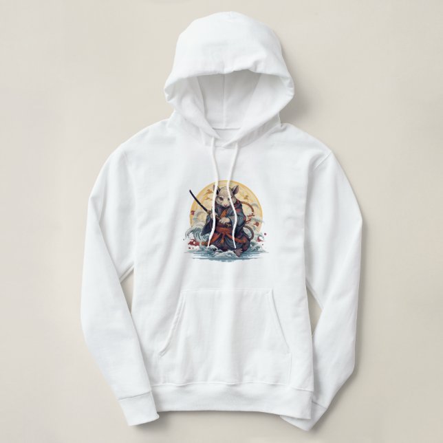 Samurai-Ratte Damen Hoodies & Sweatshirts (Design vorne)