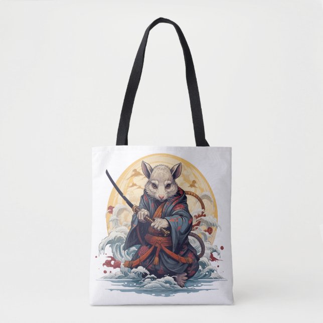 Samurai-Ratte Damen-Taschen (Vorderseite)