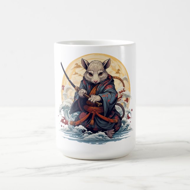 Samurai-Ratte  Kaffeetasse (Mittel)