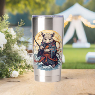 Samurai-Ratte Thermobecher