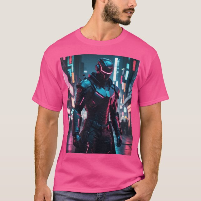 Samurai-Robotert-Shirts T-Shirt (Vorderseite)