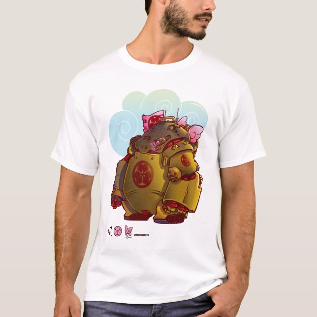Samurai-Robotertank T-Shirt (Vorderseite)