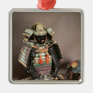 Samurai-Rüstung, Muromachi Zeitraum c.1384 Ornament Aus Metall
