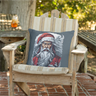 Samurai Santa Warrior Kissen