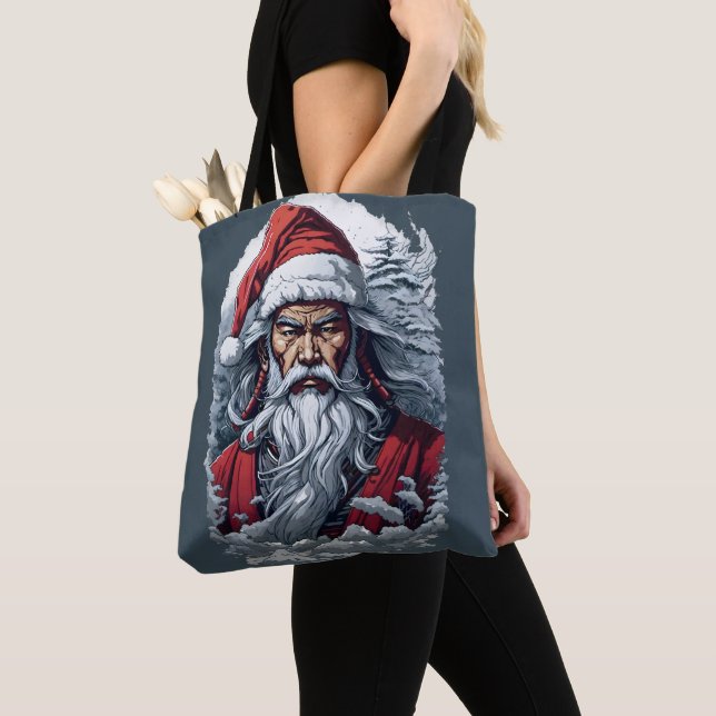 Samurai Santa Warrior Weihnachtsgeschenk (Von Nahem)