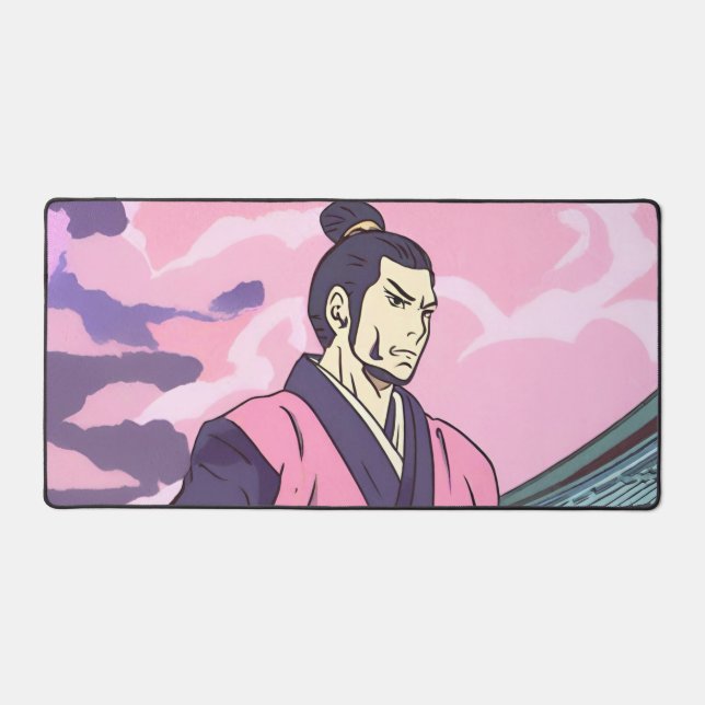 Samurai Schreibtischunterlage (Vorderseite)